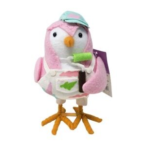Target Bird SCRIBBLE Spring Artist Painter Featherly Friends Easter Decor NEW